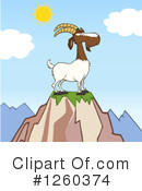 Boer Goat Clipart #1260374 by Hit Toon