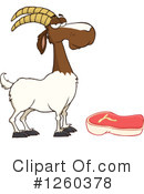 Boer Goat Clipart #1260378 by Hit Toon