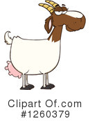 Boer Goat Clipart #1260379 by Hit Toon