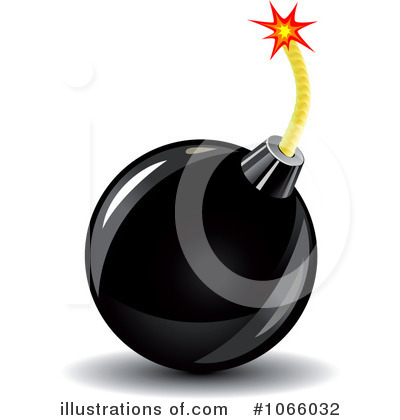 Royalty-Free (RF) Bomb Clipart Illustration by Vector Tradition SM - Stock Sample #1066032