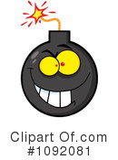 Bomb Clipart #1092081 by Hit Toon