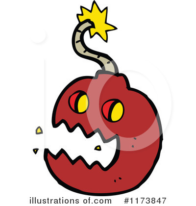 Royalty-Free (RF) Bomb Clipart Illustration by lineartestpilot - Stock Sample #1173847