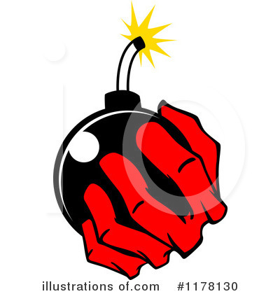 Royalty-Free (RF) Bomb Clipart Illustration by Vector Tradition SM - Stock Sample #1178130