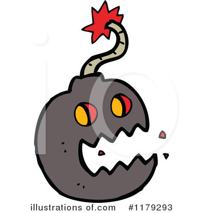 Royalty-Free (RF) Bomb Clipart Illustration by lineartestpilot - Stock Sample #1179293