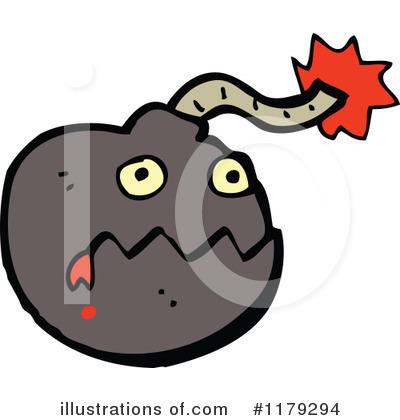 Royalty-Free (RF) Bomb Clipart Illustration by lineartestpilot - Stock Sample #1179294