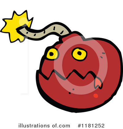 Royalty-Free (RF) Bomb Clipart Illustration by lineartestpilot - Stock Sample #1181252