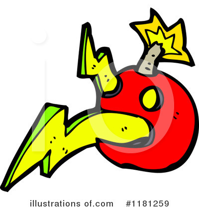 Royalty-Free (RF) Bomb Clipart Illustration by lineartestpilot - Stock Sample #1181259