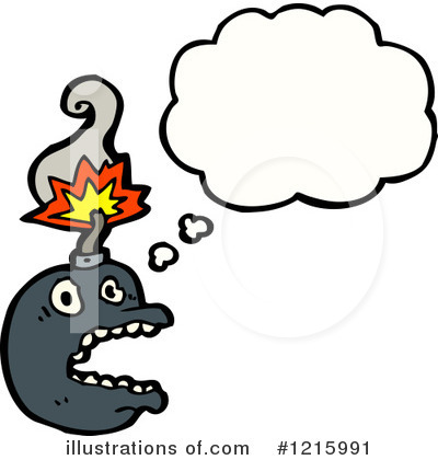 Royalty-Free (RF) Bomb Clipart Illustration by lineartestpilot - Stock Sample #1215991