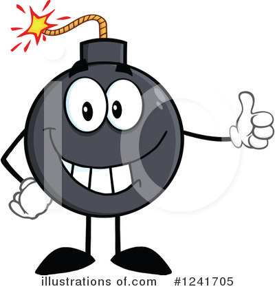 Bomb Clipart #1241705 by Hit Toon