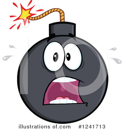 Bomb Clipart #1241713 by Hit Toon