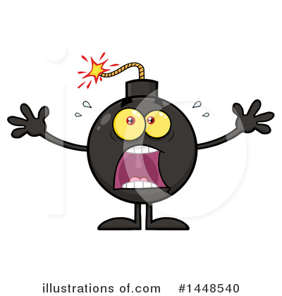 Royalty-Free (RF) Bomb Clipart Illustration by Hit Toon - Stock Sample #1448540