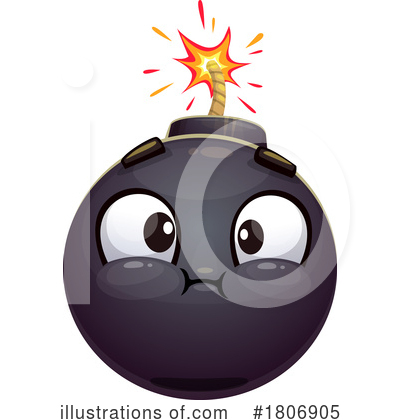 Royalty-Free (RF) Bomb Clipart Illustration by Vector Tradition SM - Stock Sample #1806905