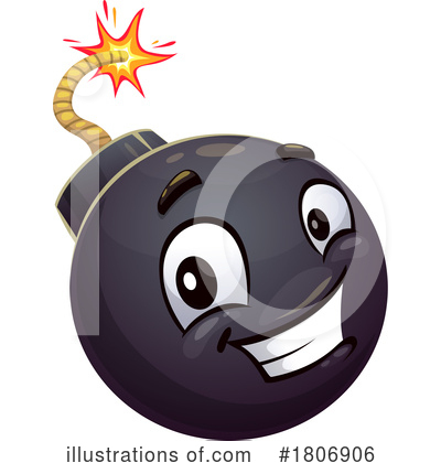 Royalty-Free (RF) Bomb Clipart Illustration by Vector Tradition SM - Stock Sample #1806906