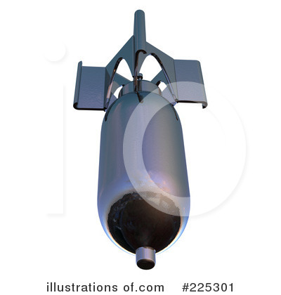Royalty-Free (RF) Bomb Clipart Illustration by patrimonio - Stock Sample #225301