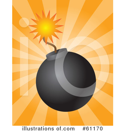 Royalty-Free (RF) Bomb Clipart Illustration by Kheng Guan Toh - Stock Sample #61170