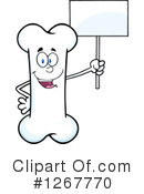 Bone Character Clipart #1267770 by Hit Toon