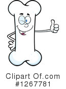 Bone Character Clipart #1267781 by Hit Toon