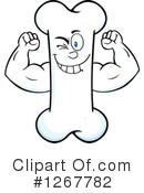 Bone Character Clipart #1267782 by Hit Toon