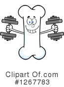 Bone Character Clipart #1267783 by Hit Toon