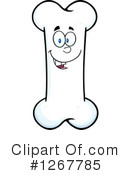 Bone Character Clipart #1267785 by Hit Toon