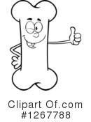 Bone Character Clipart #1267788 by Hit Toon