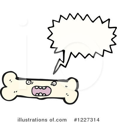 Dog Bone Clipart #1227314 by lineartestpilot