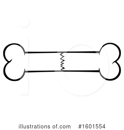 Royalty-Free (RF) Bone Clipart Illustration by Hit Toon - Stock Sample #1601554