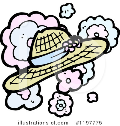 Royalty-Free (RF) Bonnet Clipart Illustration by lineartestpilot - Stock Sample #1197775