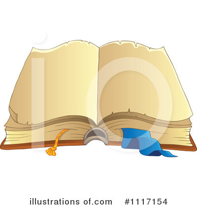Open Book Clipart #1117154 by visekart