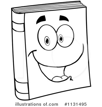 Royalty-Free (RF) Book Clipart Illustration by Hit Toon - Stock Sample #1131495