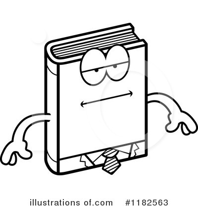 Royalty-Free (RF) Book Clipart Illustration by Cory Thoman - Stock Sample #1182563