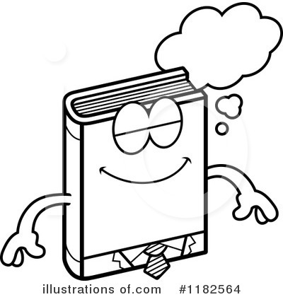 Royalty-Free (RF) Book Clipart Illustration by Cory Thoman - Stock Sample #1182564