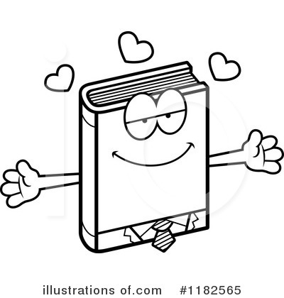 Royalty-Free (RF) Book Clipart Illustration by Cory Thoman - Stock Sample #1182565