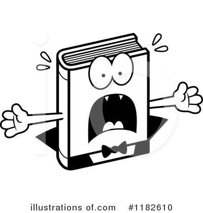 Royalty-Free (RF) Book Clipart Illustration by Cory Thoman - Stock Sample #1182610