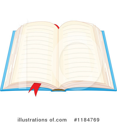 Royalty-Free (RF) Book Clipart Illustration by Pushkin - Stock Sample #1184769
