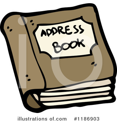 Address Book Clipart #1186903 by lineartestpilot