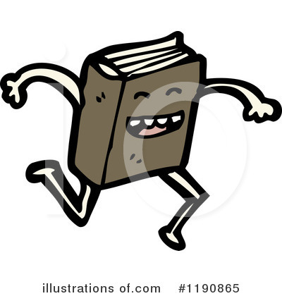 Royalty-Free (RF) Book Clipart Illustration by lineartestpilot - Stock Sample #1190865