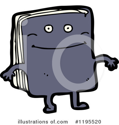 Royalty-Free (RF) Book Clipart Illustration by lineartestpilot - Stock Sample #1195520