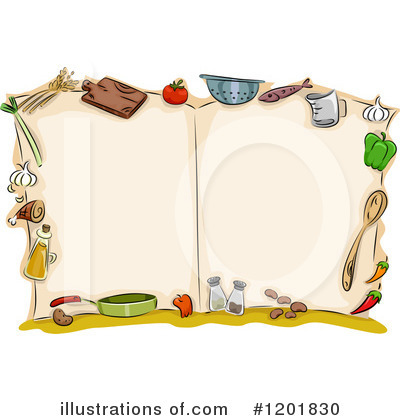 Cook Book Clipart #1201830 by BNP Design Studio