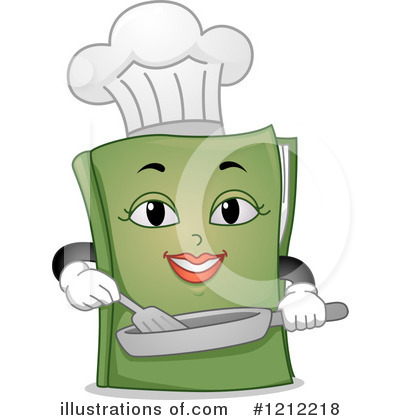 Cook Book Clipart #1212218 by BNP Design Studio