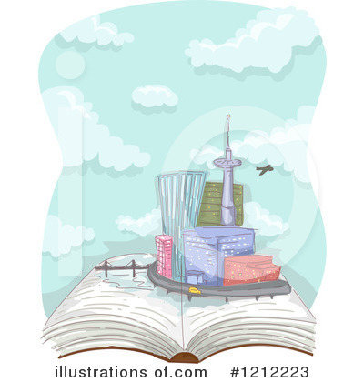 Royalty-Free (RF) Book Clipart Illustration by BNP Design Studio - Stock Sample #1212223