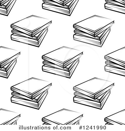 Royalty-Free (RF) Book Clipart Illustration by Vector Tradition SM - Stock Sample #1241990
