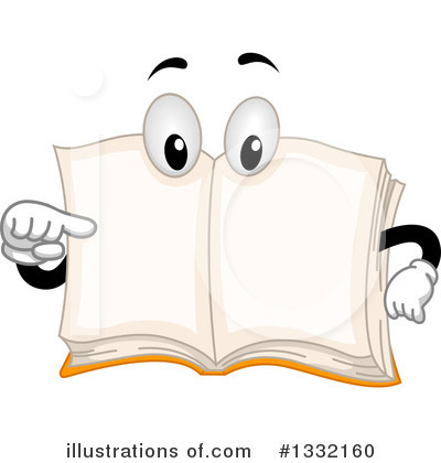 Book Character Clipart #1332160 by BNP Design Studio