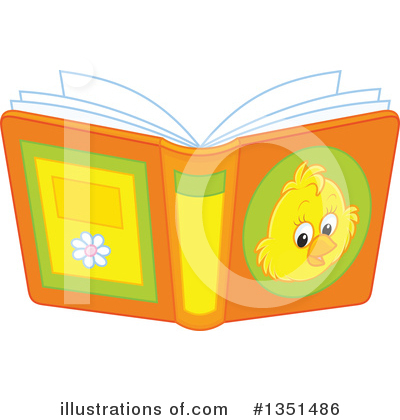 Royalty-Free (RF) Book Clipart Illustration by Alex Bannykh - Stock Sample #1351486