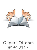 Book Clipart #1418117 by Lal Perera