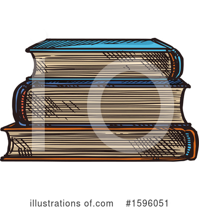 Royalty-Free (RF) Book Clipart Illustration by Vector Tradition SM - Stock Sample #1596051