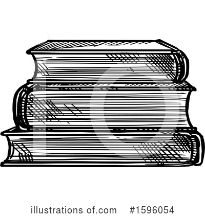 Royalty-Free (RF) Book Clipart Illustration by Vector Tradition SM - Stock Sample #1596054