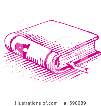 Royalty-Free (RF) Book Clipart Illustration by cidepix - Stock Sample #1596089