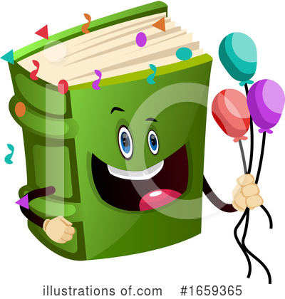 Royalty-Free (RF) Book Clipart Illustration by Morphart Creations - Stock Sample #1659365