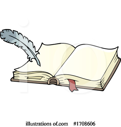 Open Book Clipart #1708606 by visekart